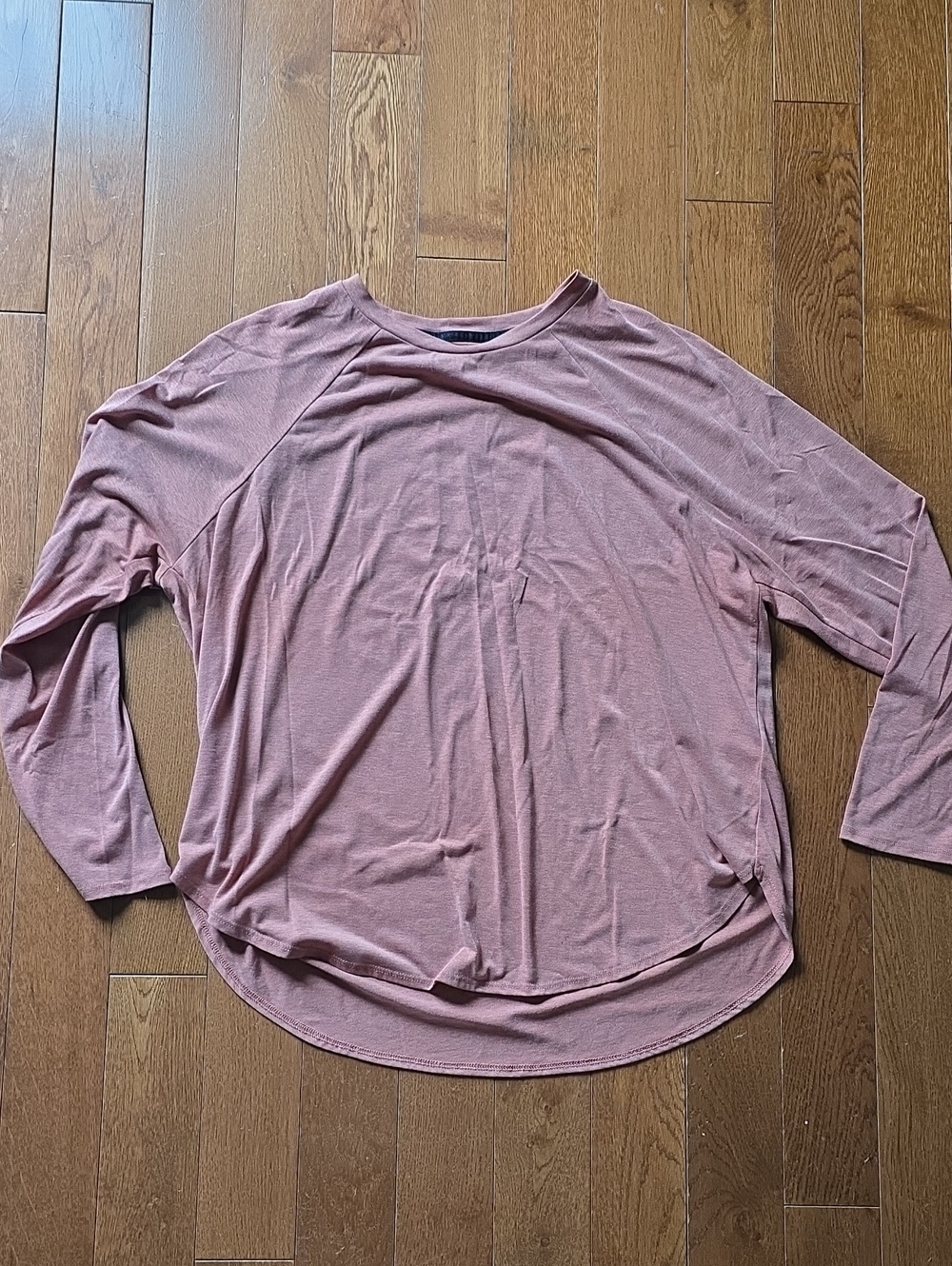 Dusty Rose Long Sleeve Top